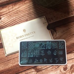 Nail Art Stamping Plate